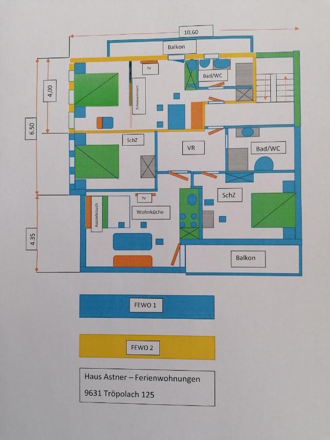 Appartement Nikolaus Und Evelyn Astner, Tröpolach